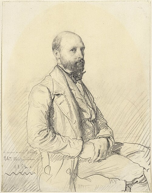 Jules Monnerot, 1852, Théodore Chassériau