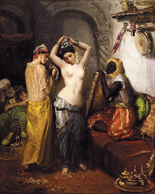 Harem, 1856, Théodore Chassériau