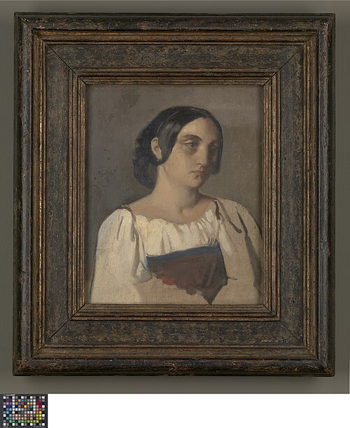 Portrait d’une Italienne, 1840, Théodore Chassériau