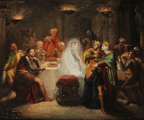 Le Spectre de Banquo, 1854, Théodore Chassériau