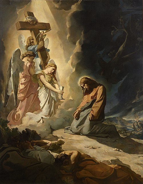 Le Christ au Jardin des oliviers, 1840, Théodore Chassériau