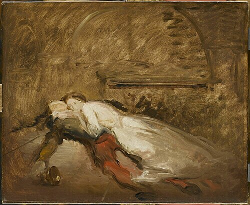 Romeo et Juliette, 1850, Théodore Chassériau