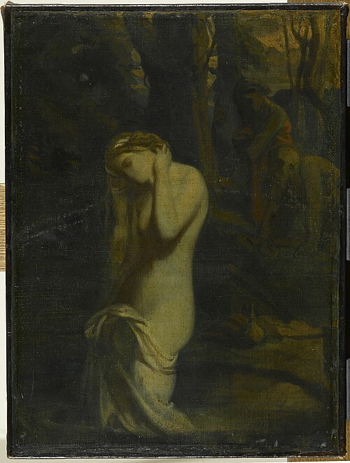 Suzanne au bain, 1837, Théodore Chassériau