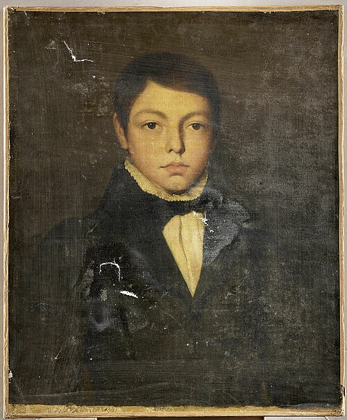Ernest Chasseriau enfant, 1837, Théodore Chassériau