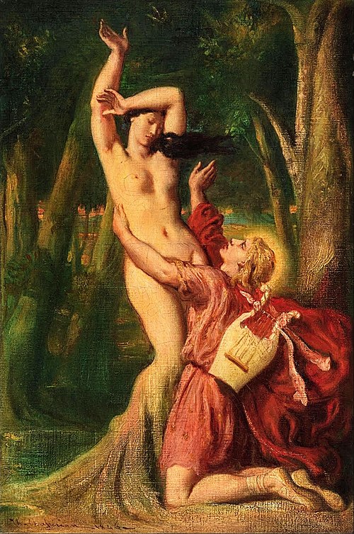 Apollon et Daphné, 1844, Théodore Chassériau