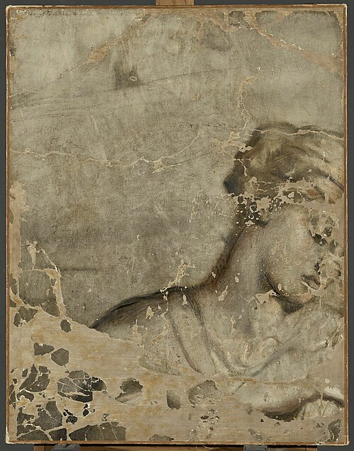 Tête de femme, 1846, Théodore Chassériau