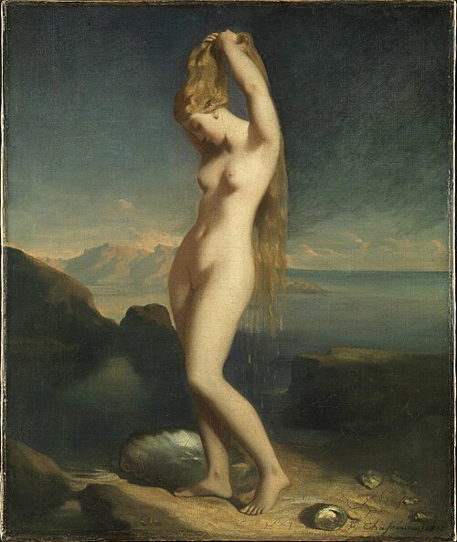 Vénus Anadyomène, 1838, Théodore Chassériau