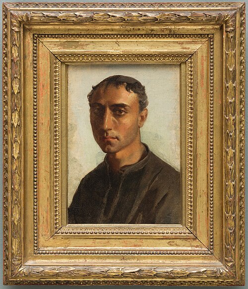 Young Monk, 1840, Théodore Chassériau