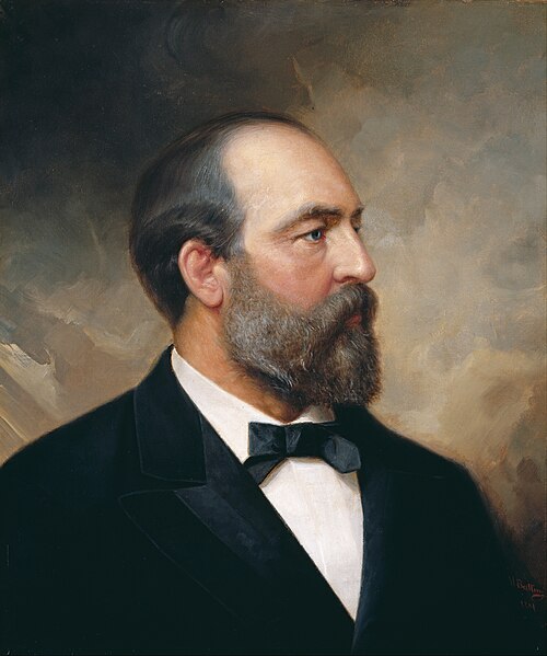 James Garfield, 1881, Ole Peter Hansen Balling