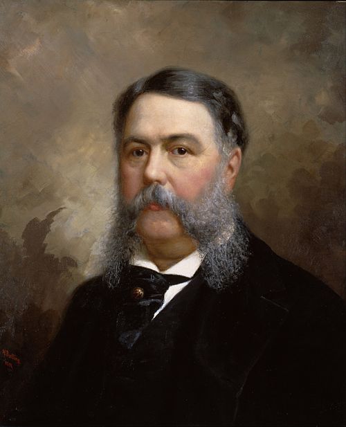 Chester A. Arthur, 1881, Ole Peter Hansen Balling