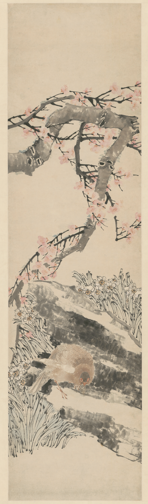 任薰花鸟屏, , Ren Xun