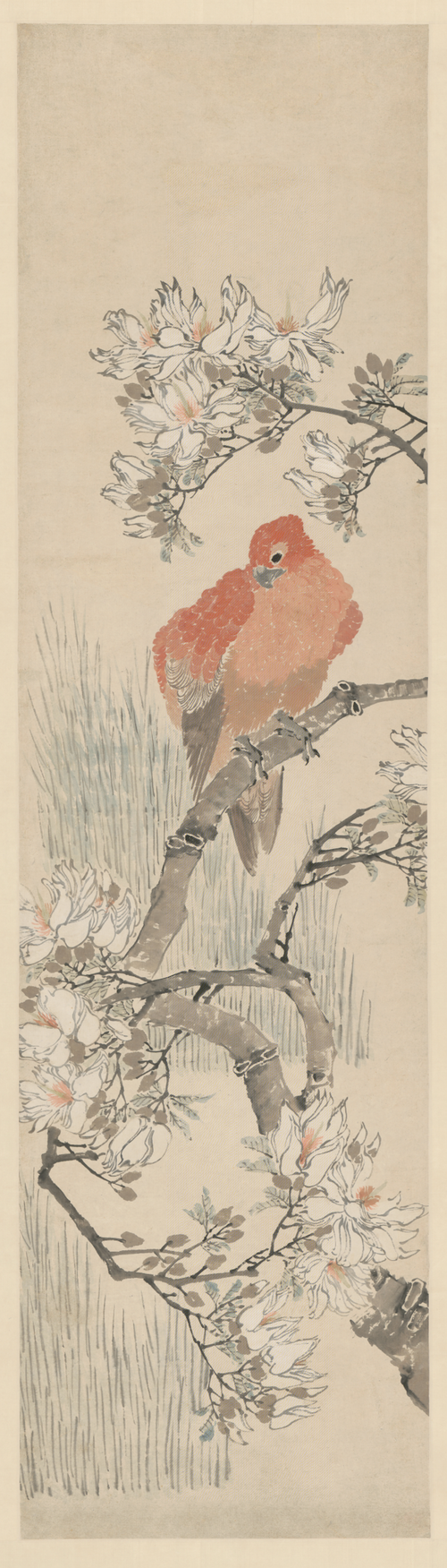 任薰花鸟屏, , Ren Xun