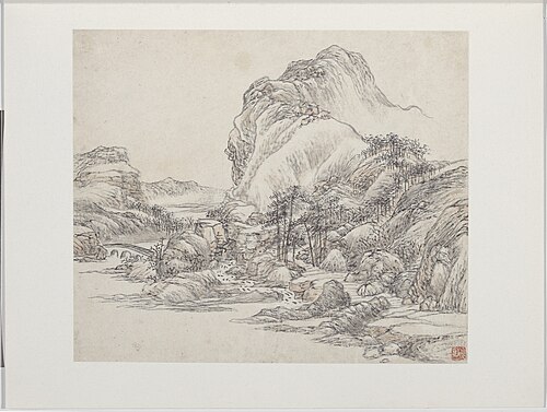 Album of Landscape, 1878, Ren Yu
