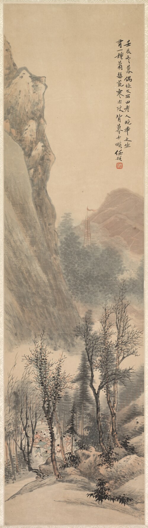 Paysage, 1892, Ren Yu