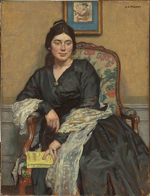 Mela Muter, 1916, René-Xavier Prinet