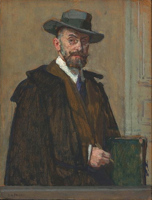 Portrait de l'artiste, 1910, René-Xavier Prinet