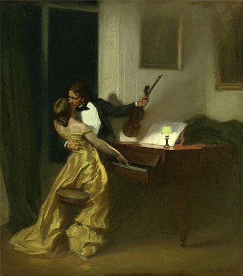 La Sonate à Kreutzer, 1901, René-Xavier Prinet