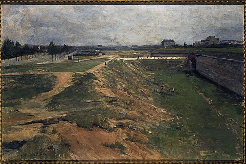 Vue du fort de Vanves, 1880, René Billotte