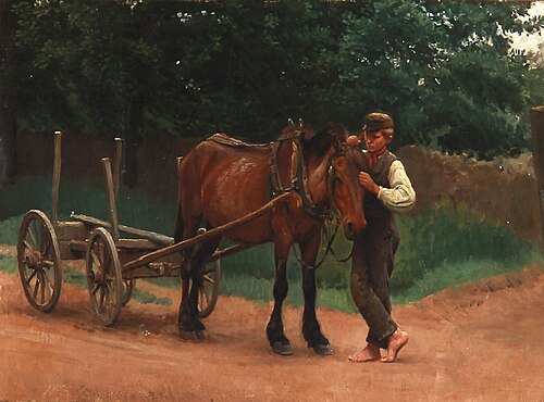 A short rest, 1880, Niels Skovgaard