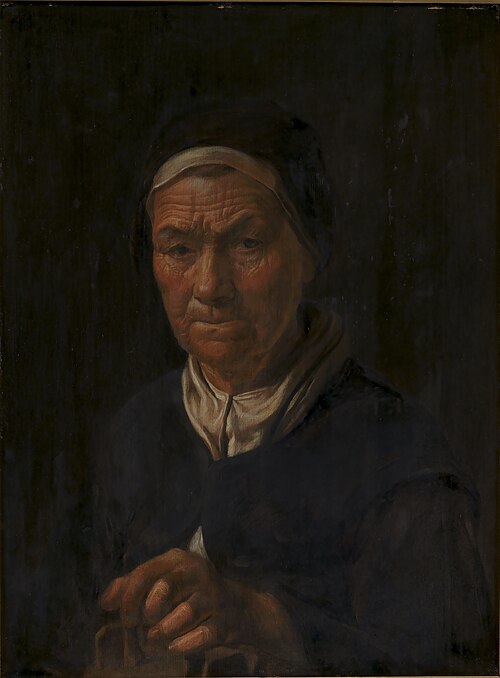 Portrait of an Old Woman, Wife of Christian Jacobsen Drakenberg, née Bagge (?), 1647, Karel van Mander III