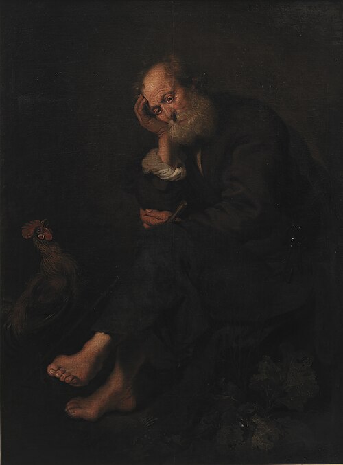 St Peter Repentant, 1647, Karel van Mander III