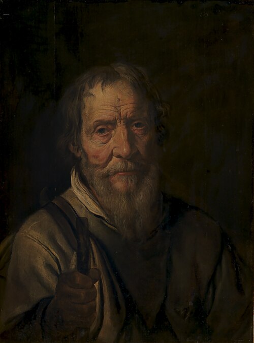 Portrait of an Old Man. Christian Jacobsen Drakenberg (?), 1647, Karel van Mander III