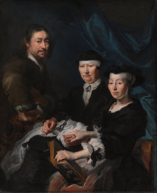 The Artist with his Family, 1650, Karel van Mander III