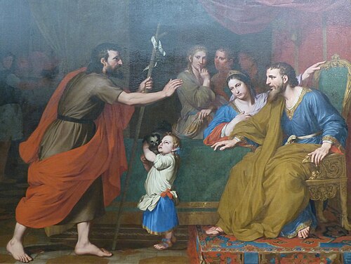 Saint Jean-Baptiste devant Hérode, 1686, Reynaud Levieux