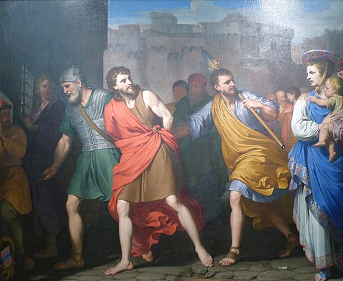 Arrestation de saint Jean-Baptiste, 1667, Reynaud Levieux