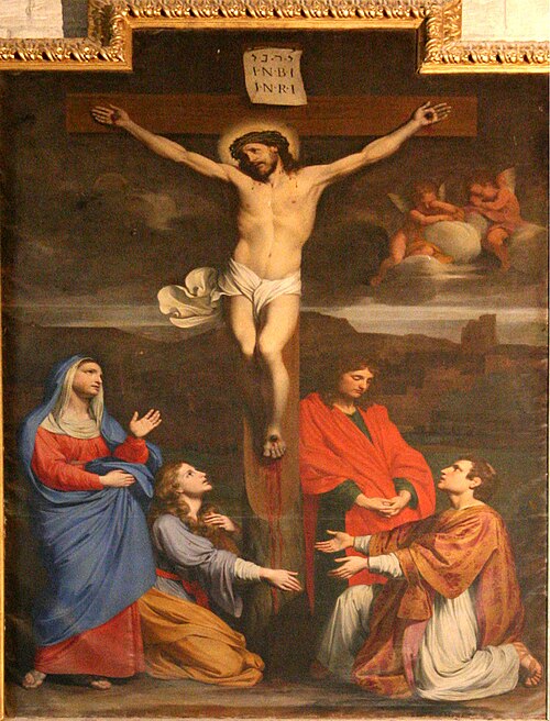 la Crucifixion, , Reynaud Levieux