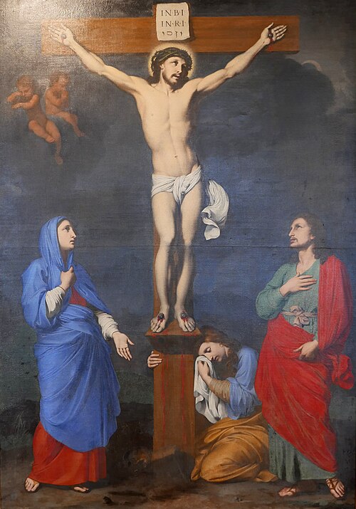 le Christ en croix, 1651, Reynaud Levieux
