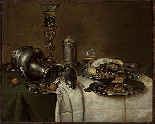 Dessert, 1670, Cornelis Mahu