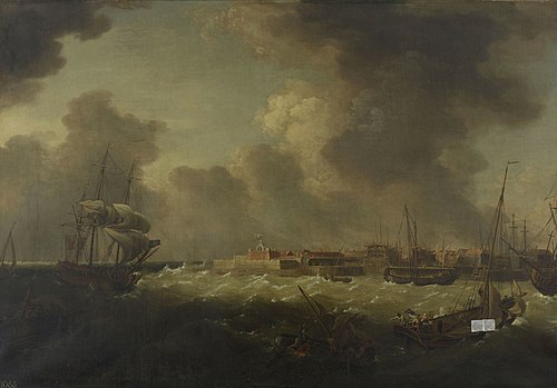 The Dockyard at Sheerness, 1772, Richard Paton