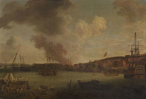 The Dockyard at Chatham, 1773, Richard Paton