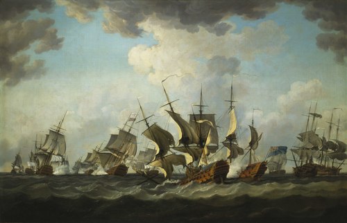 The Battle of Quiberon Bay, 20 November 1759, , Richard Paton