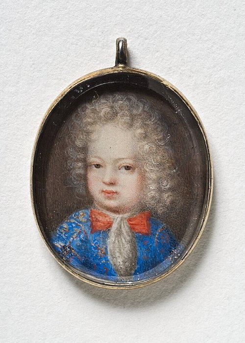 Karl XII at four years of age, , Elias Brenner