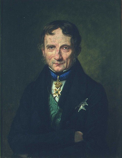 Portrait of Poul Christian Holst, 1839, Johan Gørbitz
