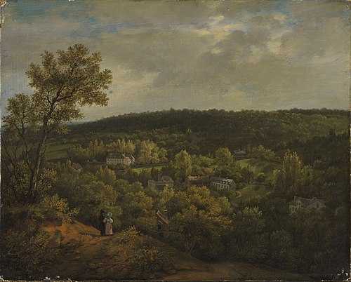 From Aulnay near Paris, 1817, Johan Gørbitz