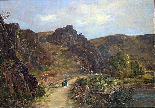 Paysage, 1900, Johan Gørbitz