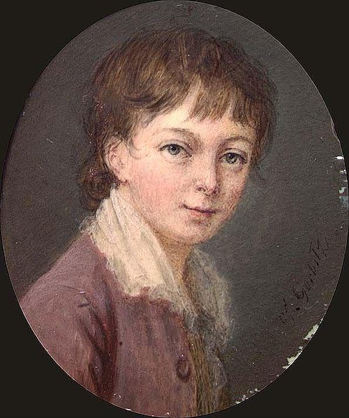 Portrait of a Young Boy. Copy, 1900, Johan Gørbitz