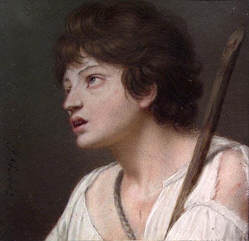 Young Boy. Copy, 1900, Johan Gørbitz