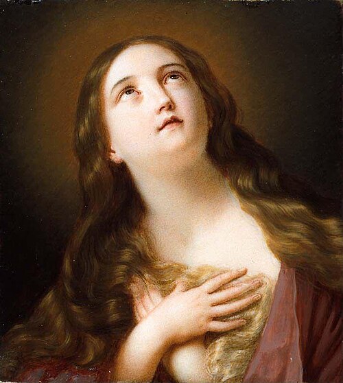 The repentant Magdalen, 1900, Johan Gørbitz