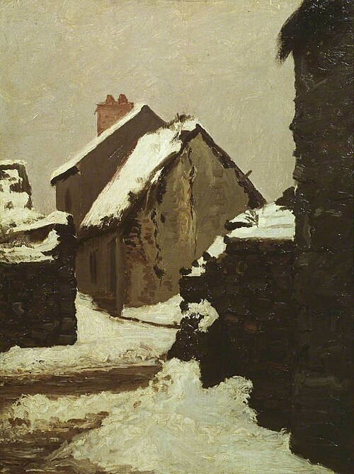 Houses in Snow, , Robert Alan Mowbray Stevenson