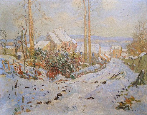 Neige, , Robert Antoine Pinchon