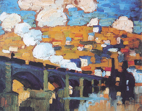Le Pont aux Anglais, 1905, Robert Antoine Pinchon