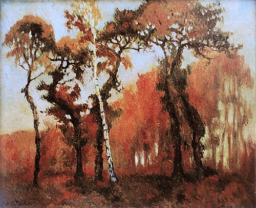 Sous bois d'automne, , Robert Antoine Pinchon