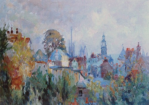 Vue sur Rouen, , Robert Antoine Pinchon