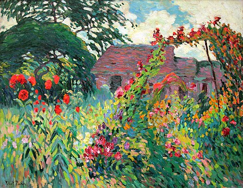 Le jardin aux pavots, 1906, Robert Antoine Pinchon
