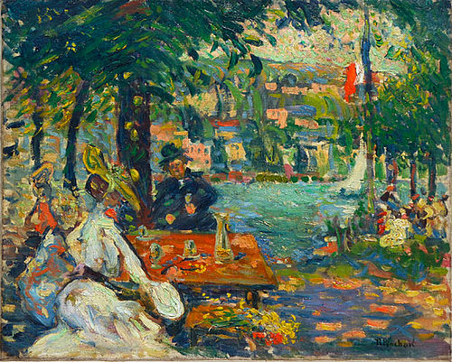 Un après-midi à l'Ile aux Cerises, 1912, Robert Antoine Pinchon