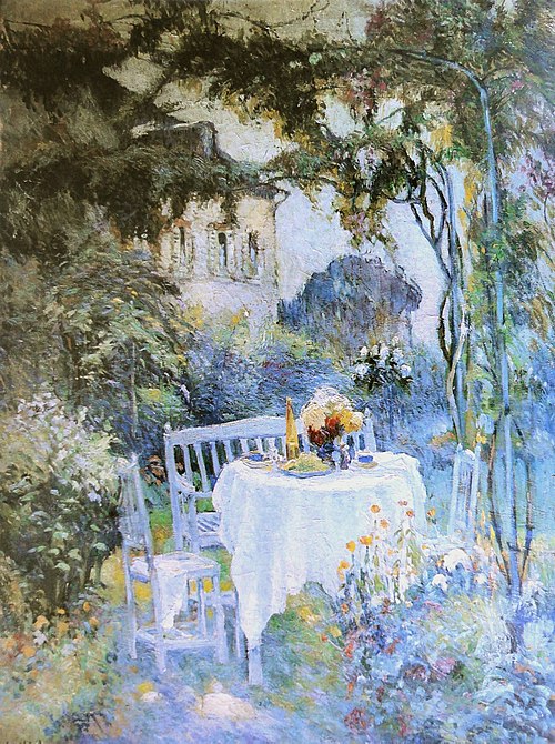Le jardin, , Robert Antoine Pinchon